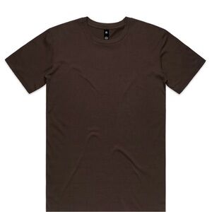 Classic Dark Brown Short Sleeve Tee